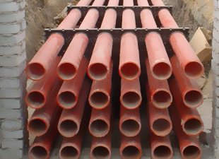 溝槽中電纜穿管施工及檢驗