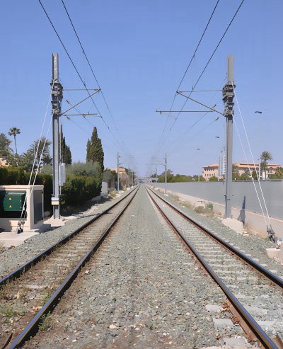 高速列車架空電纜